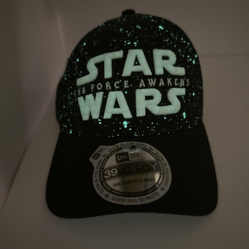 New Era 39Thirty Disney Star Wars The Force Awakens Glow n Dark Baseball Hat Cap